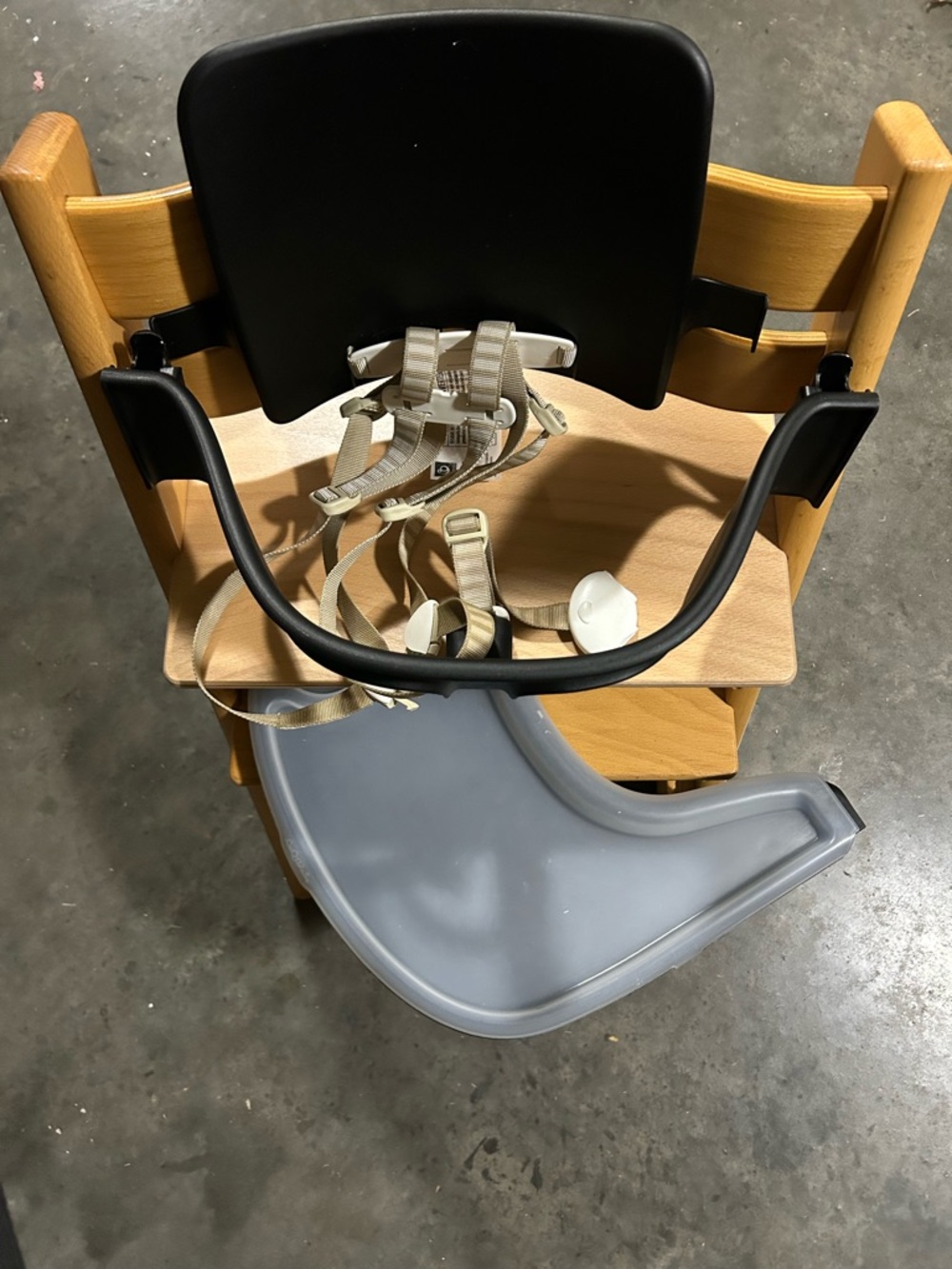 Stokke Tripp Trapp Baby Set, Tray, and Extended Gliders